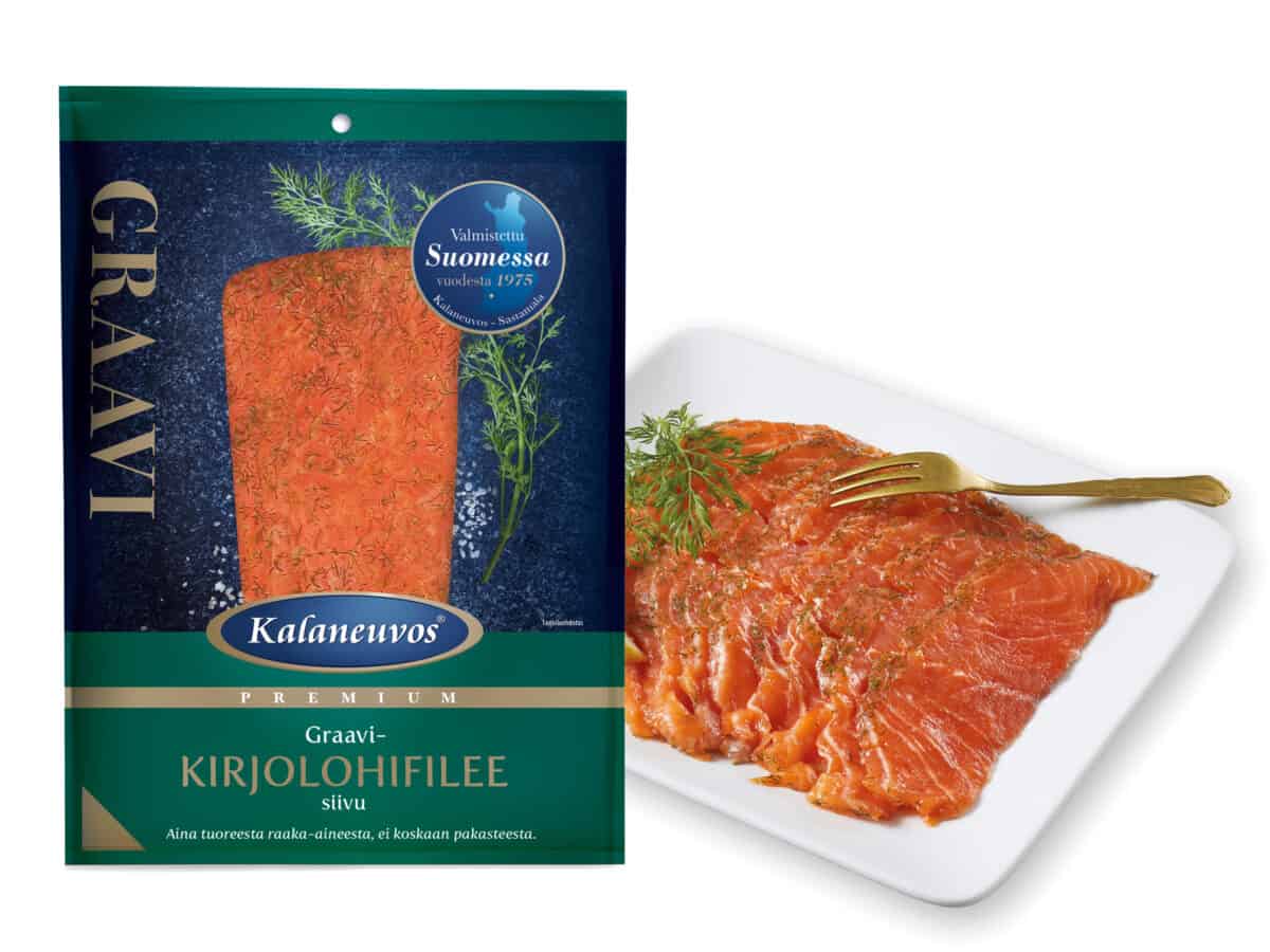 Graavikirjolohifilee, siivu 150 g