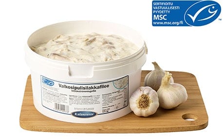 Valkosipulisilakkafilee