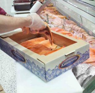 Kalaneuvos EcoFishBox laatikosta kalatiskiin