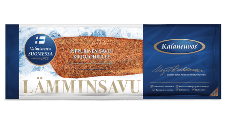 Pippurinen savukirjolohifilee, 600–800 g