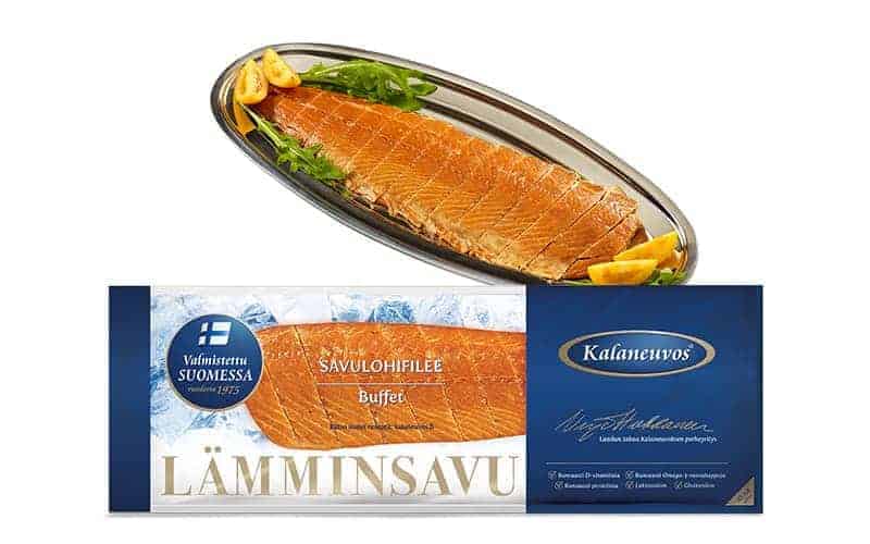 Kalaneuvos savulohifilee buffet