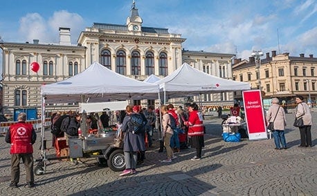 Kalaneuvos mukana nälkäpäivä-tapahtumassa