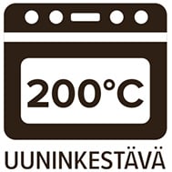 Uuninkestävä-merkki