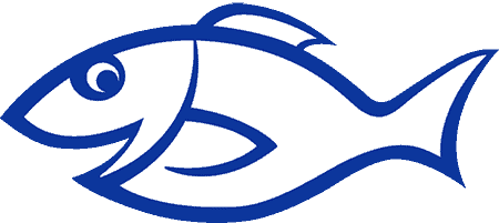 Kalaneuvos retrokala logo