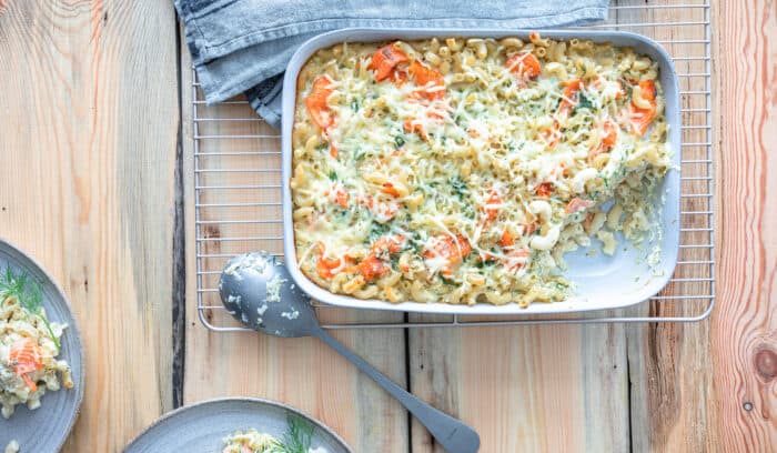 lohi-makaronilaatikko