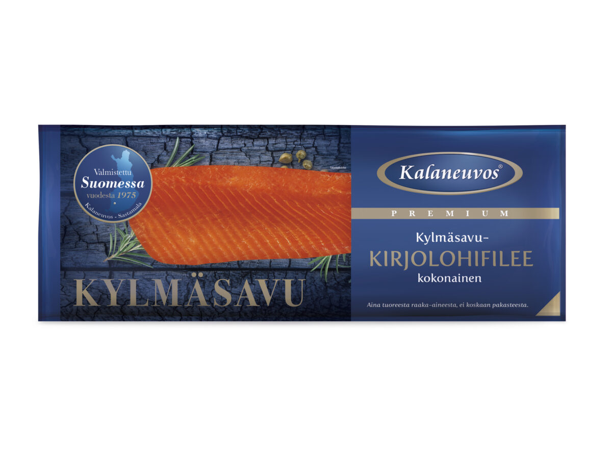 Kylmäsavukirjolohifilee, n. 700 g