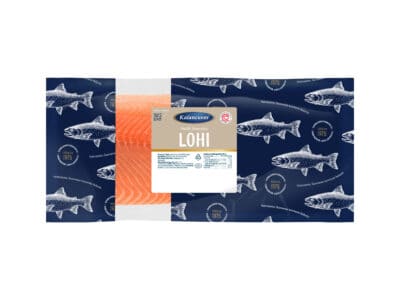 Kalaneuvos tuore lohifilee, pakattu