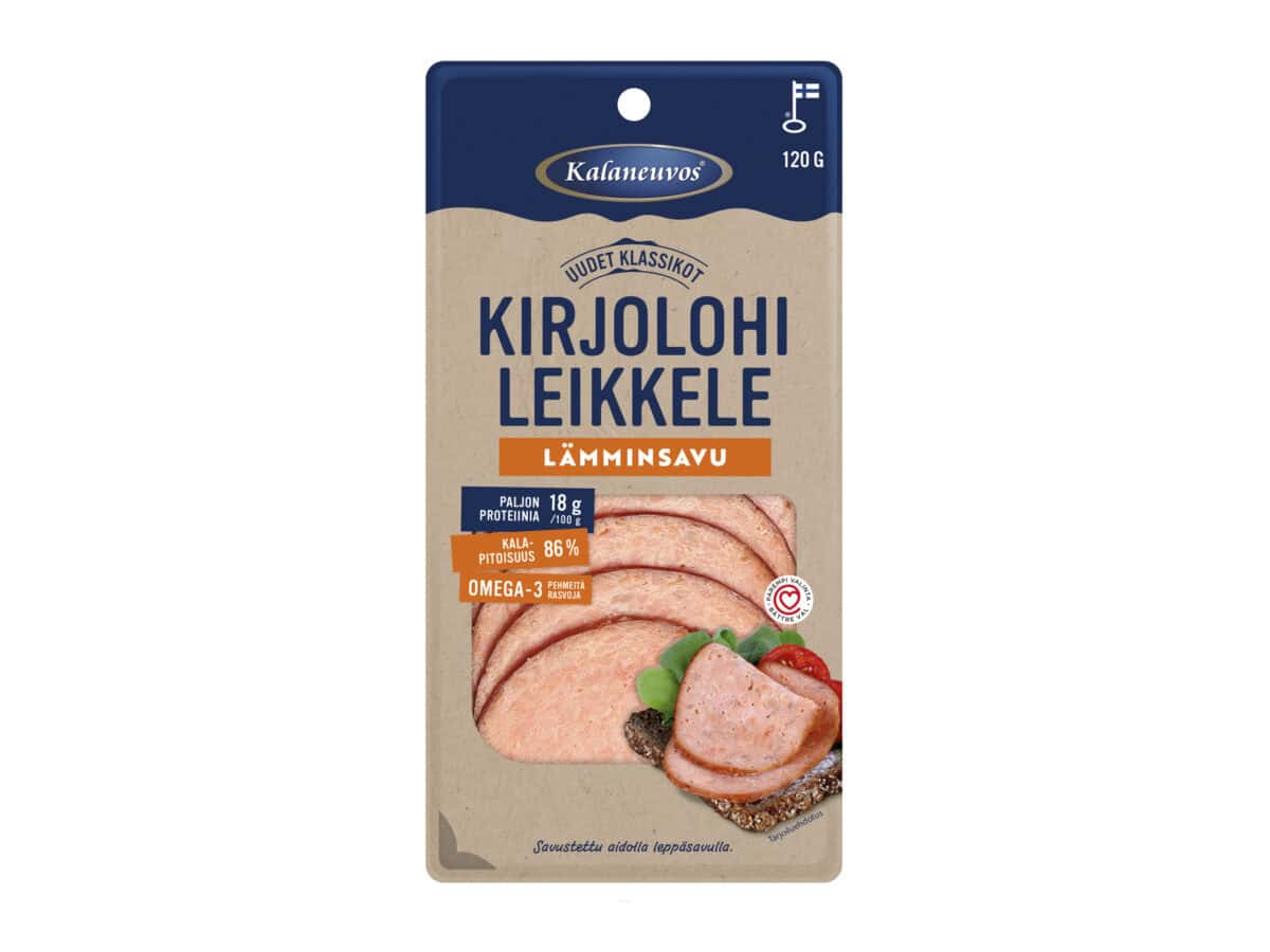 Kalaneuvos kirjolohileikkele, lämminsavu 120 g RGB
